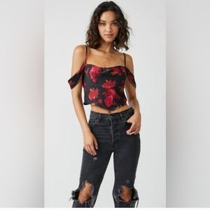 NWT Free People crop shirt